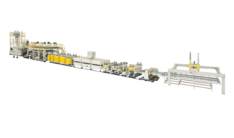 高速鋁塑複合闆生産線