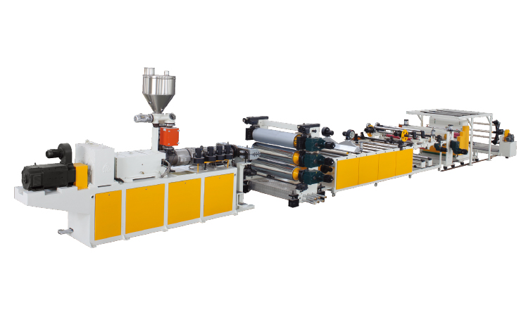 PVC透明硬片、PVC裝飾片生産線