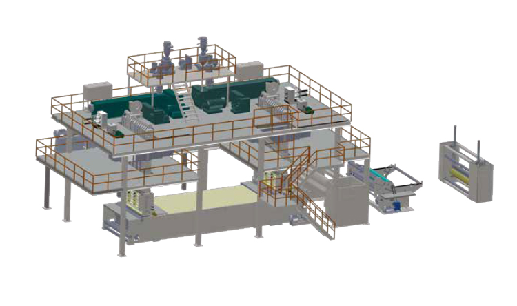 紡粘無紡布生産線