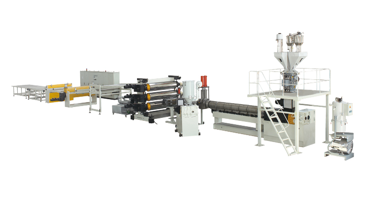 ABS、HIPS單層、多層闆材生産線